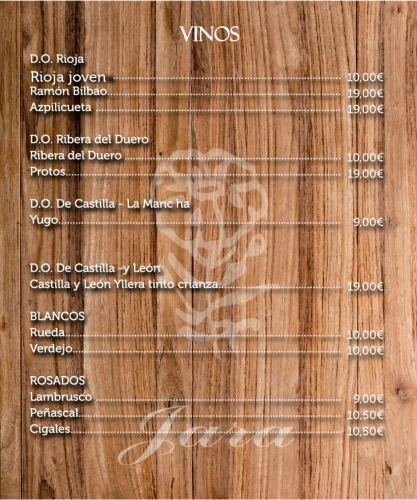 Raciones y tapas Restaurante Mesón Jara Candeleda